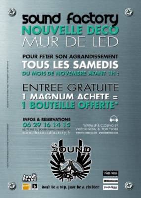 Le Sound Factory Fête Son Agrandissement!