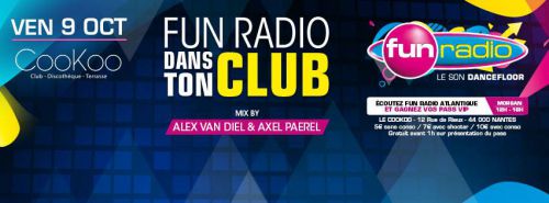 FUN RADIO Dans Ton CLUB / ALEX VAN DIEL & AXEL PAEREL