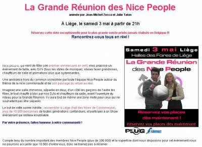 La Grande Réunion des Nice People