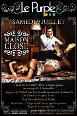 soirée maison close