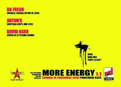 More Energy