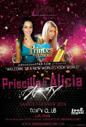 Priscilla et Alicia Party