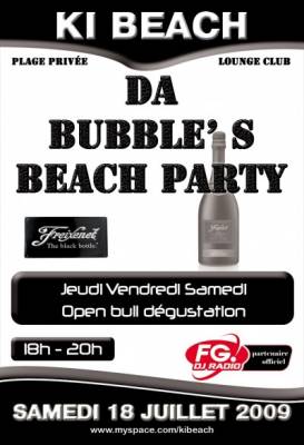 Da Bubble’s beach party