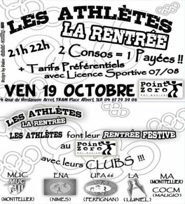 La rentrée des athlètes ‘ Collectif Phono.Graf