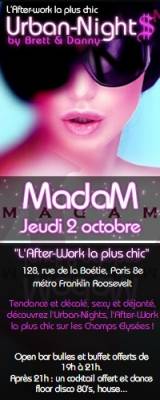 AFTER-WORK @ MADAM