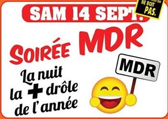 Soirée MDR