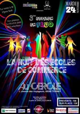 La Nuit des Ecoles de Commerce IIIème Edition en Fluo !!