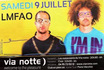 LMFAO EVERYDAY I’M SHUFFLING @ VIA NOTTE