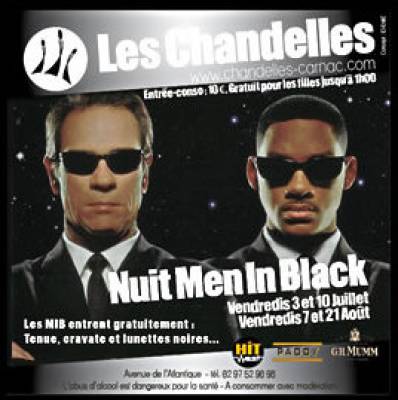 Soirée Men in Black