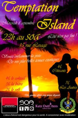 soirée cesem temptation island