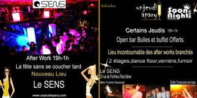 AfterWork au SENS