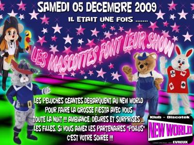 LES MASCOTTES FONT LEUR SHOW !!!