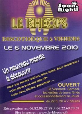 Inauguration du Kheops