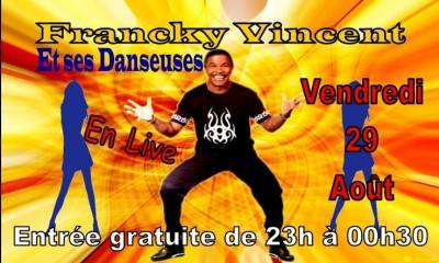 Francky Vincent en live