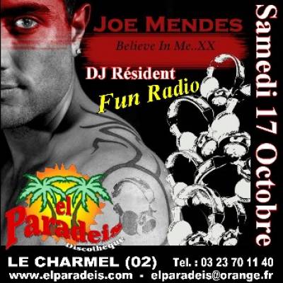 soirée party fun radio joe Mendes dj resident