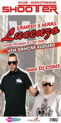 Lucenzo et DJ COMS en live