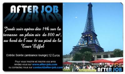 After – Work en plein air au bord de l’eau speciale barbecue party