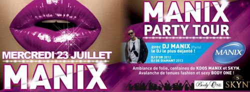 Soirée MANIX Party Tour @ Le Marina