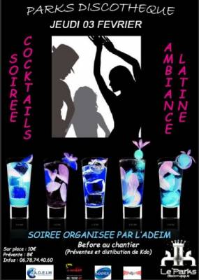 Soirée cocktails by ADEIM