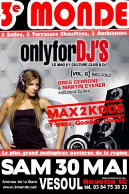 VOL#6 Tour 2009 ONLY FOR DJ’S