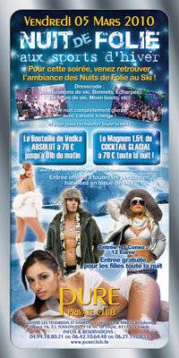 Nuit de follie aux sport d’hiver