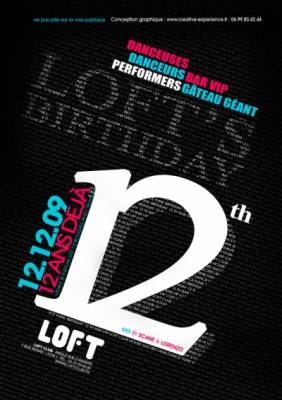 Loft’s Birthday 12TH