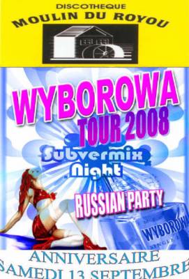 Soirée Anniversaire – Wyborowa Tour 2008