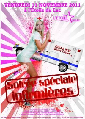 SOIREE INFIRMIERE ★★ L’IFSI association de Saint-Dizier