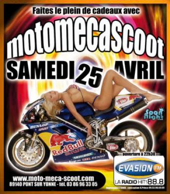 moto meca scoot 89