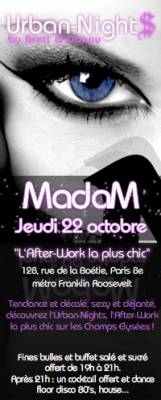 AFTER WORK @ MADAM