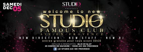 WELCOME TO NEW STUDIO FAMOUS CLUB