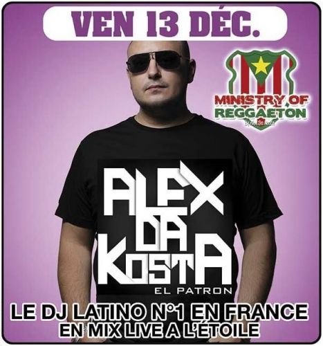 Alex Da Costa en mix a l Etoile