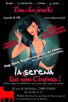 LA SERENA FAIT SON CINEMA