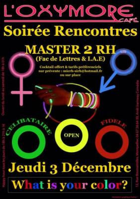 Soirée rencontre master 2 Rh