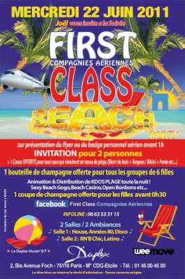 BEACH PARTY COMPAGNIES AERIENNES