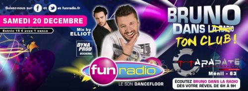 Bruno dans la radio … Dans ton club !!!