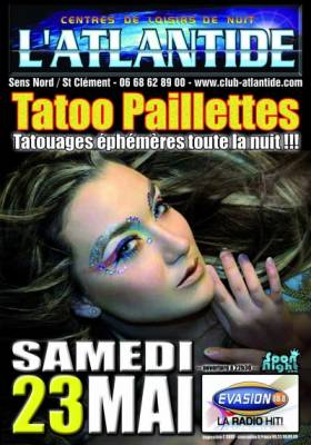 TATOO PAILLETTE