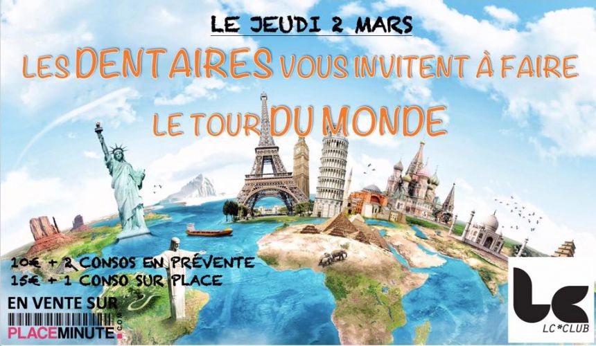 Tonus les dentaires vous invitent à faire le tour du monde