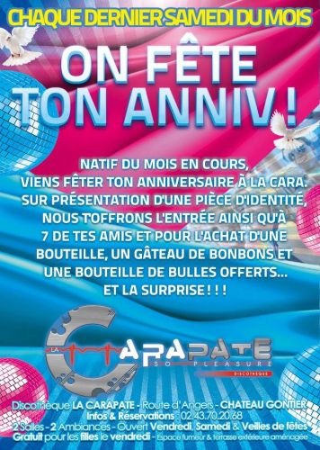 Soirée des anniversaires