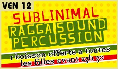 subblinimal ragga sound percussion
