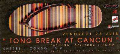 Tong Break At Cancun