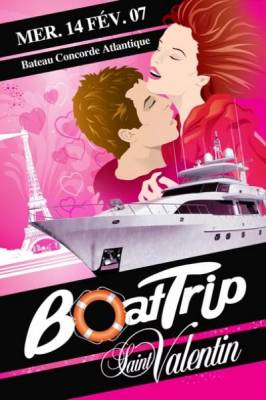 Boat Trip Fête la Saint Valentin !