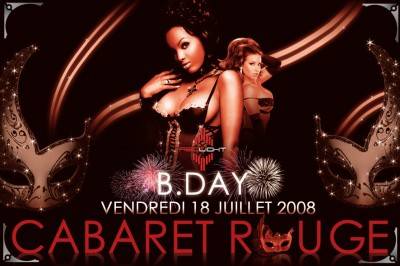 CABARET ROUGE SPECIAL B-DAY LATEAMPEOPLE DJ OU-MAR & DJ LIL B