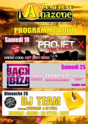 back to Ibiza live tour