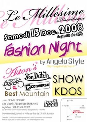 FASHION NIGHT by Angelo Style