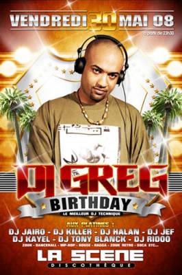 DJ GREG BIRTHDAY by Real Vibes