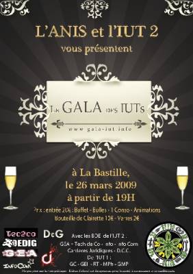 GALA IUTS 2009 La Bastille