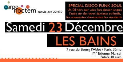 SOIREE DISCO FUNK SOUL