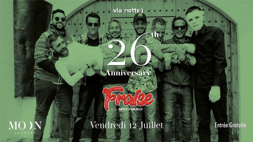 26th Anniversary | Fraise