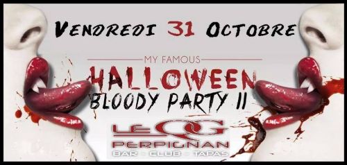 HALLOWEEN – BLOODY PARTY II @ Le QG